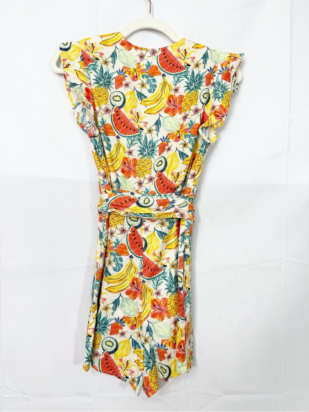 Marine Layer Camila Romper Floral Fruit Tropical Print - Picture 5 of 16
